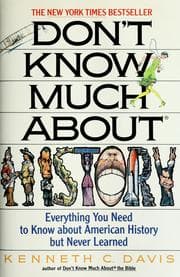 Tapa de Don't know much about history