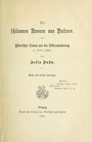 Tapa de Die schlimmen Nonnen von Poitiers