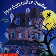 Tapa de Diez fantasmitas tímidos