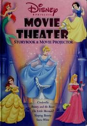 Tapa de Disney princess movie theater storybook