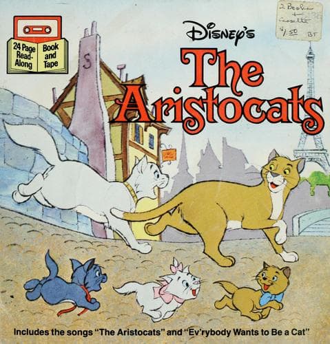 Tapa de Disney's The Aristocats.