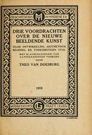 Tapa de Drie voordrachten over de nieuwe beeldende kunst