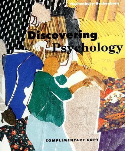 Tapa de Discovering psychology