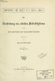 Tapa de Die Entstehung des ältesten Schriftsystems