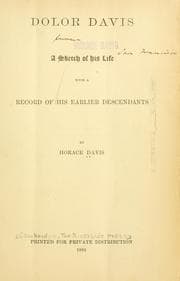 Tapa de Dolor Davis