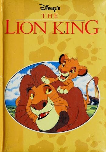 Tapa de Disney's The lion king