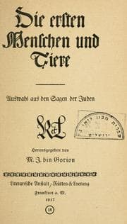 Tapa de Die ersten Menschen und Tiere