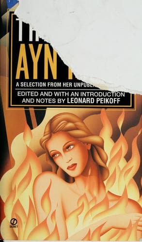 Tapa de The early Ayn Rand