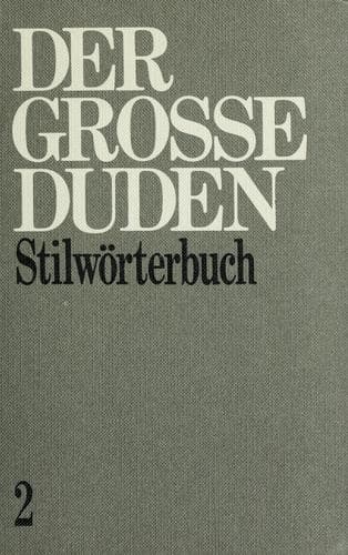 Tapa de Stilwörterbuch der deutschen Sprache