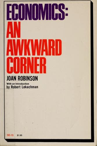 Tapa de Economics: an awkward corner