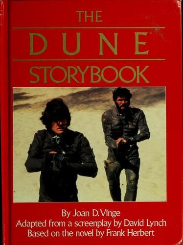 Tapa de The Dune storybook
