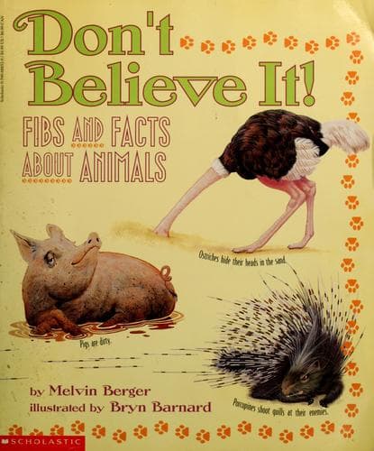 Tapa de Don't believe it!