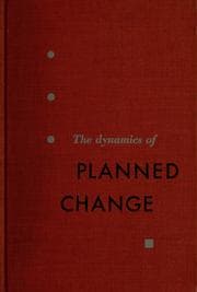 Tapa de TheDynamics of planned change