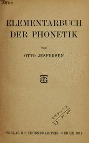 Tapa de Elementarbuch der Phonetik