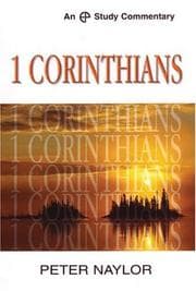 Tapa de 1 Corinthians (Ep Study Commmentary Series)