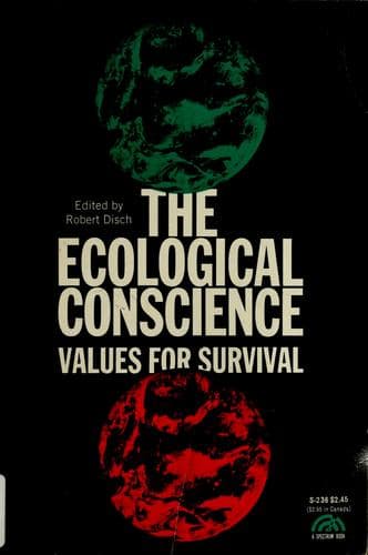Tapa de The ecological conscience; values for survival