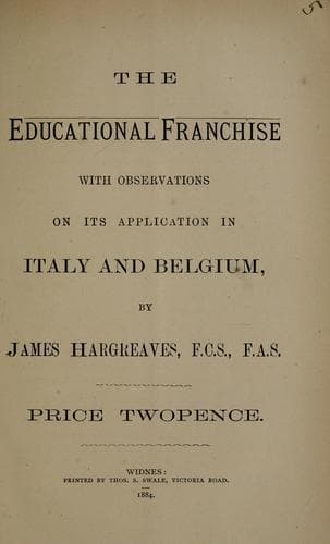 Tapa de educational franchise
