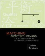 Tapa de Matching supply with demand
