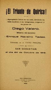 Tapa de !El triunfo de Quirico!