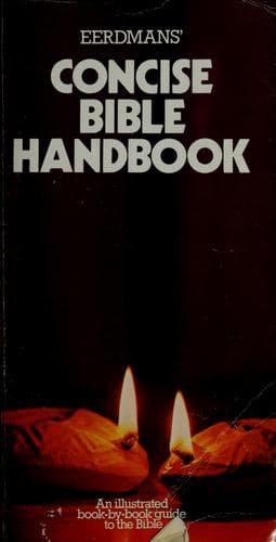Tapa de Eerdmans' concise Bible handbook