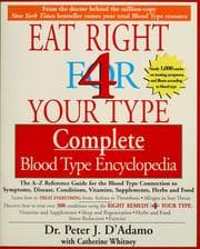 Tapa de Complete blood type encyclopedia