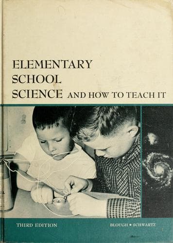 Tapa de Elementary school science and how to teach it
