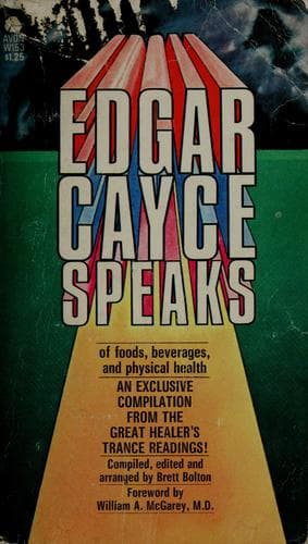 Tapa de Edgar Cayce speaks