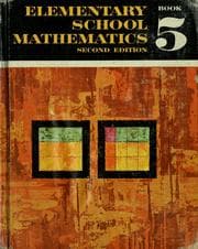 Tapa de Elementary school mathematics