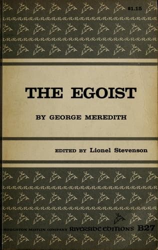 Tapa de The egoist