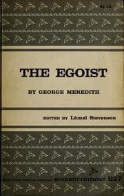 Tapa de The egoist
