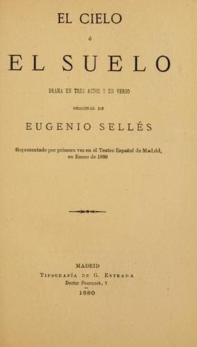 Tapa de El cielo o el suelo