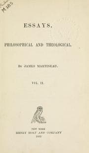 Tapa de Essays, philosophical and theological
