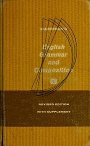 Tapa de English grammar and composition