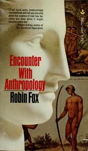 Tapa de Encounter with anthropology