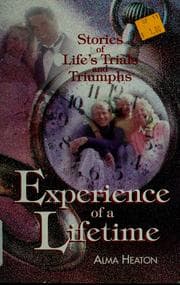 Tapa de Experience of a lifetime