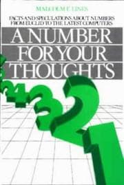 Tapa de A Number for your Thoughts