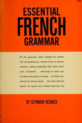 Tapa de Essential French grammar