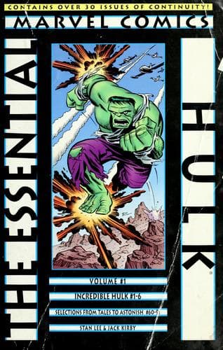 Tapa de The essential Hulk