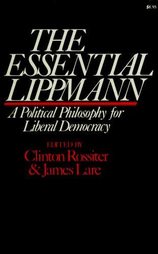 Tapa de The essential Lippmann