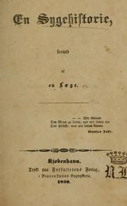 Tapa de En Sygehistorie