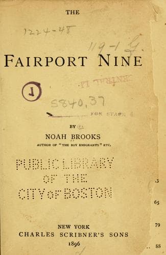 Tapa de The Fairport nine