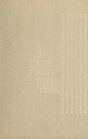 Tapa de A fair trial