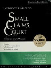 Tapa de Everybody's small claims court