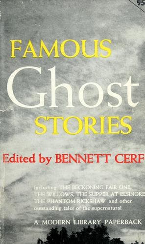 Tapa de Famous ghost stories.
