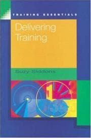 Tapa de Delivering Training
