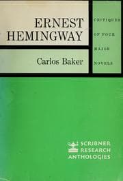 Tapa de Ernest Hemingway: critiques of four major novels