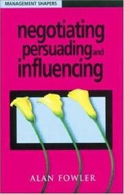 Tapa de Negotiating, Persuading and Influencing (Management Shapers)