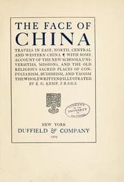 Tapa de The face of China