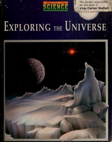 Tapa de Exploring the universe