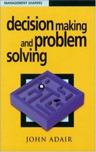 Tapa de Decision Making and Problem Solving (Management Shapers)